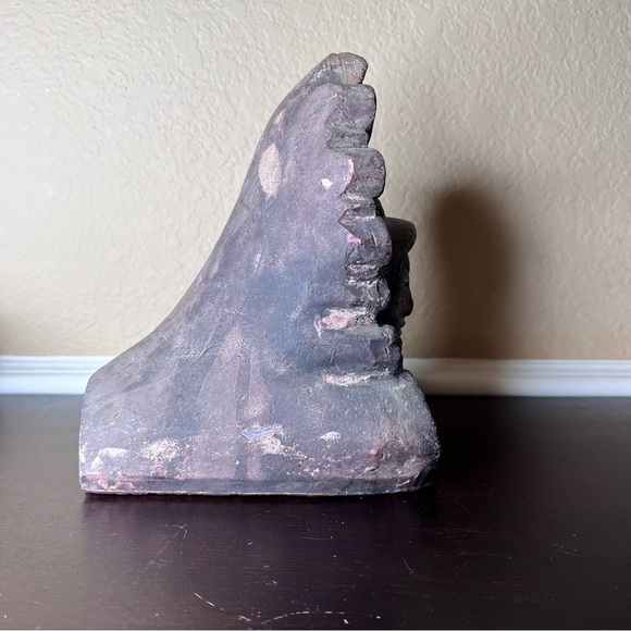 Antique, Late-1800's Greek Antefix Hermes God, Neoclassical Style, Architectural - Picture 5 of 9